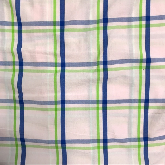 Mens American Eagle Pink Plaid Button Down Shirt Size Large - Picture 6 of 8